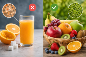 Fruit Juice vs. Whole Fruit: Which is Healthier