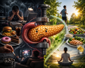 Pancreas Under Pressure: Everyday Habits That Impact Insulin Control and Digestion
