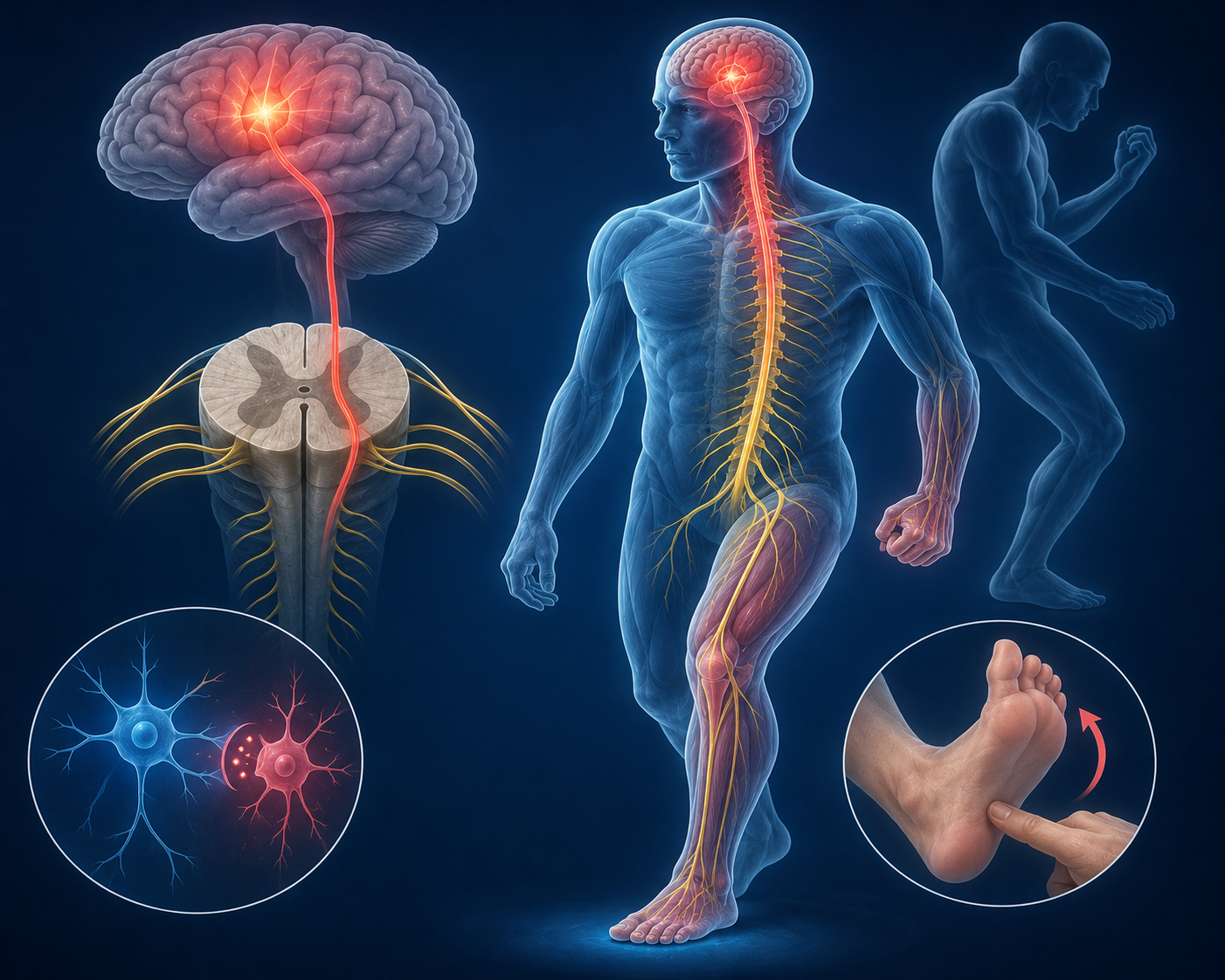 Upper Motor Neuron Lesions: Symptoms, Diagnosis & Physiotherapy